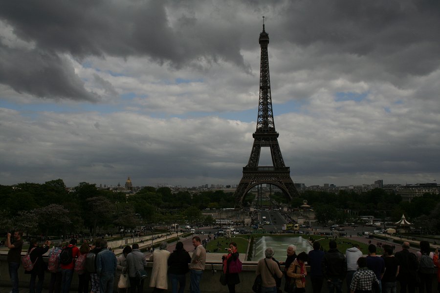 Eiffeltoren vanaf Esplanade du Chaillot