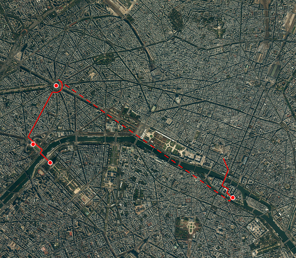 route vrijdag