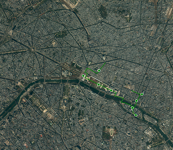 route zaterdag